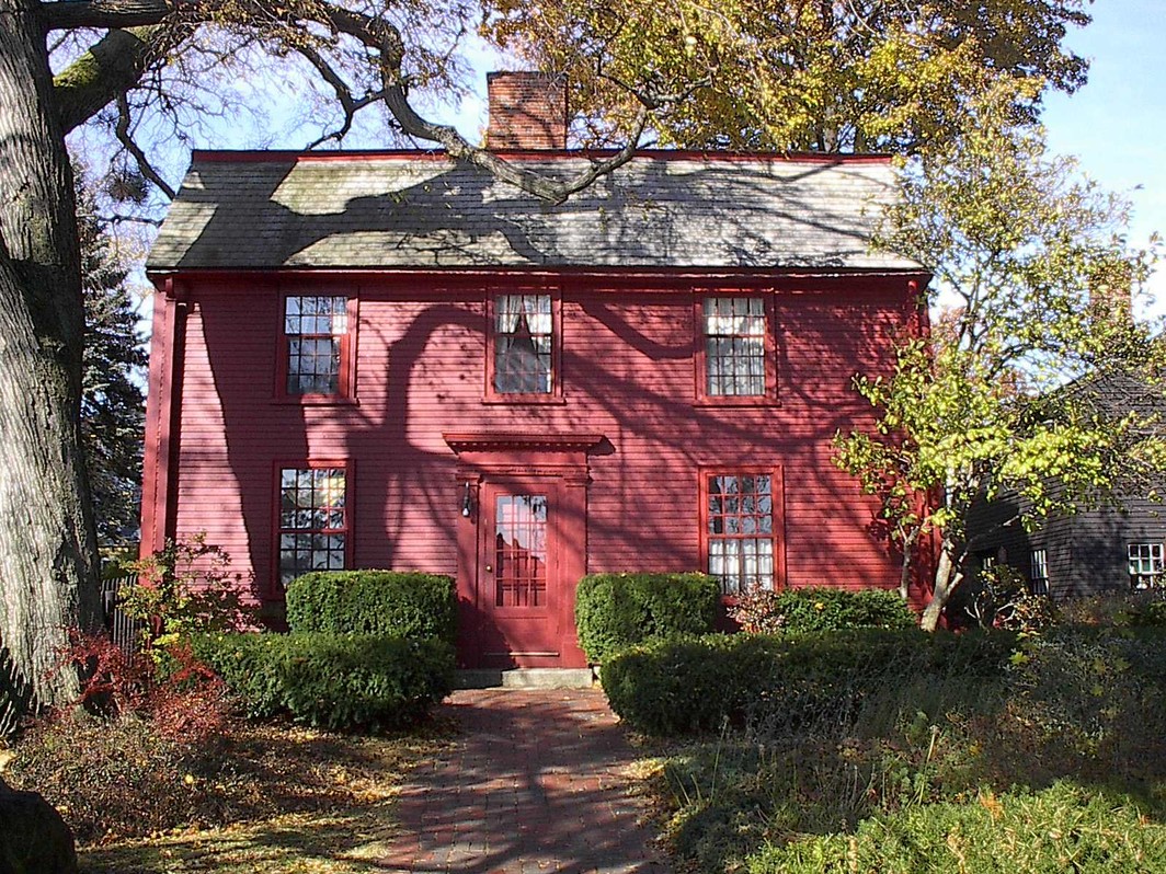 Nathaniel Hawthorne's home in Salem, Massachusetts.