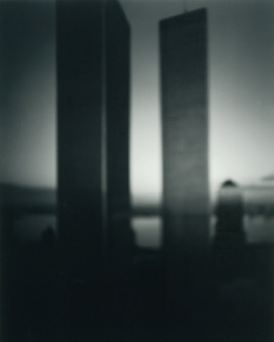 Hiroshi Sugimoto, World Trade Center, 1997, gelatin silver print.
