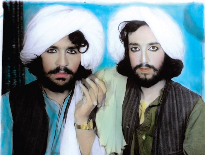Taliban portraits, Kandahar, 2002.