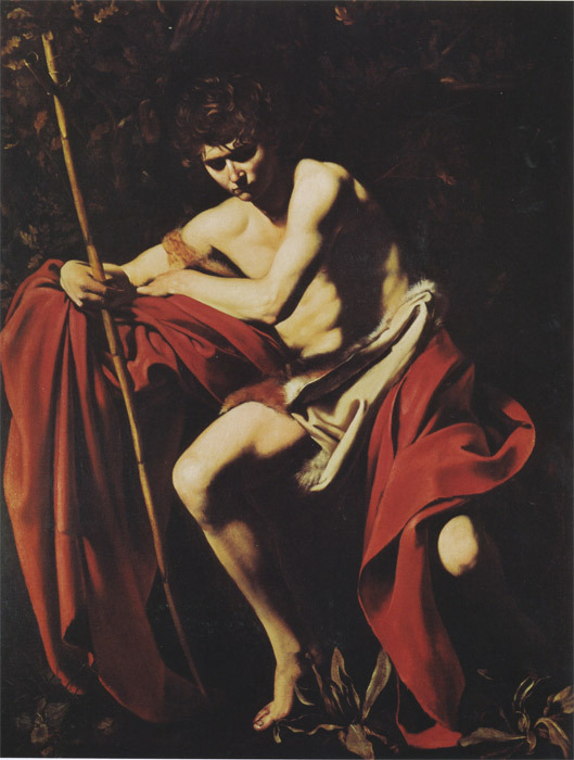 Caravaggio, Saint John the Baptist, ca. 1604.