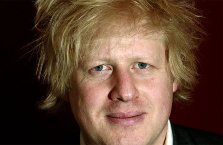 Mop-topped London Mayor Boris Johnson.