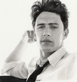 James Franco, making his author face.