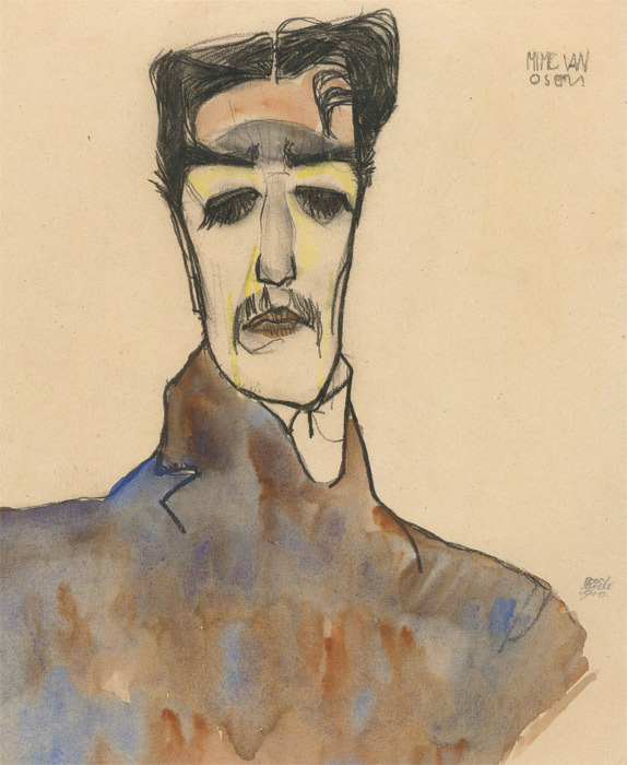 Portrait by Egon Schiele