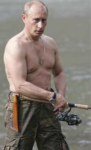Russian president and man of letters, Vladimir Putin.