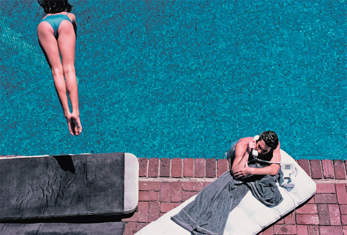 Herb Ritts, Richard Gere&#8212;Poolside (detail), 1982. Courtesy and © the Herb Ritts Foundation, Los Angeles