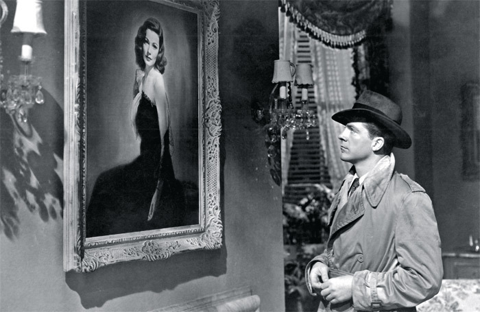 Dana Andrews in Otto Preminger’s 1944 film Laura.