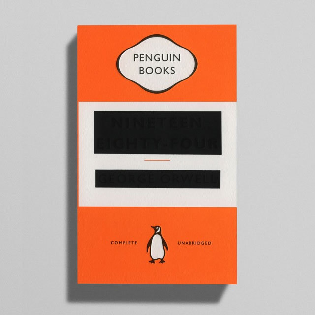 Penguin's new cover for George Orwell's 1984.