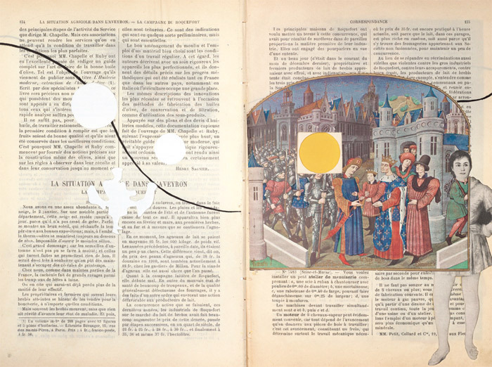Spread from Joseph Cornell’s Untitled Book Object.