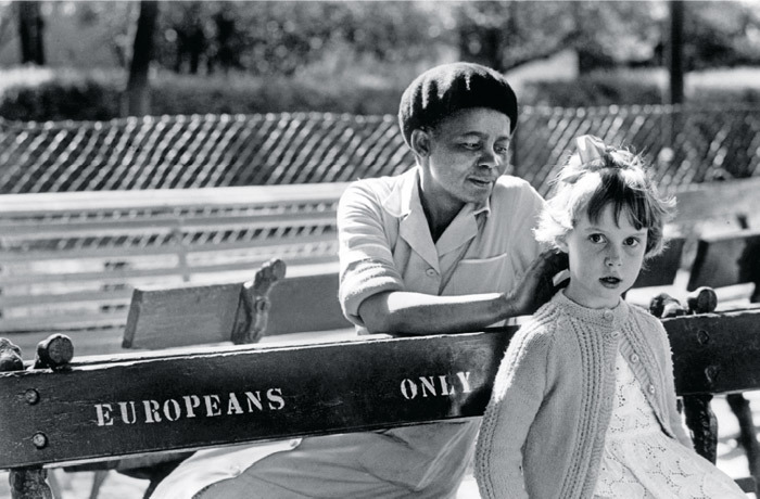 Peter Magubane, Nanny and Child, Johannesburg, 1956.