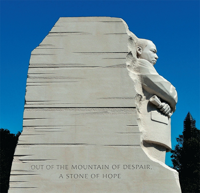 Martin Luther King Jr. Memorial, Washington, DC.