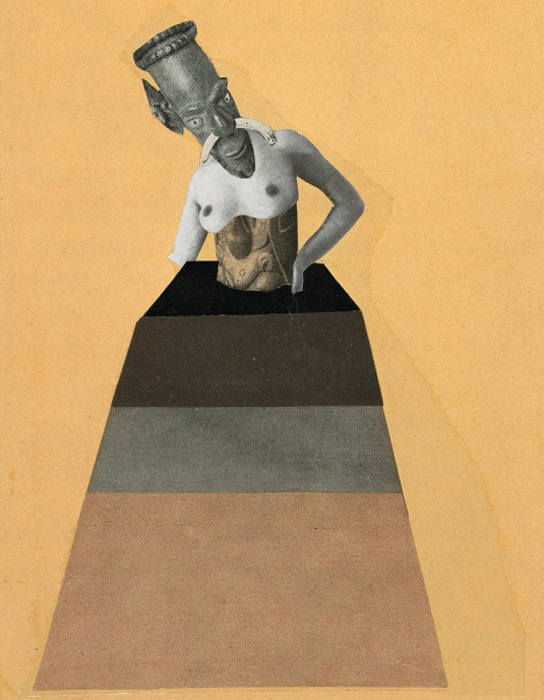 Hannah Höch, Untitled, 1929, photomontage and collage, 19 1/4 x 12 3/4".