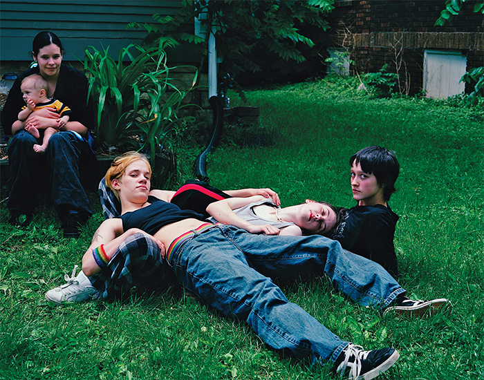 Molly Landreth, Ducky and Her Friends, Cedar Rapids, Iowa, 2008, ink-jet print, dimensions variable.  From the series “Embodiment: A Portrait of Queer Life in America,” 2004–10