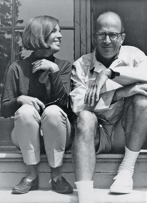 Carol and Roger Angell, 1966.