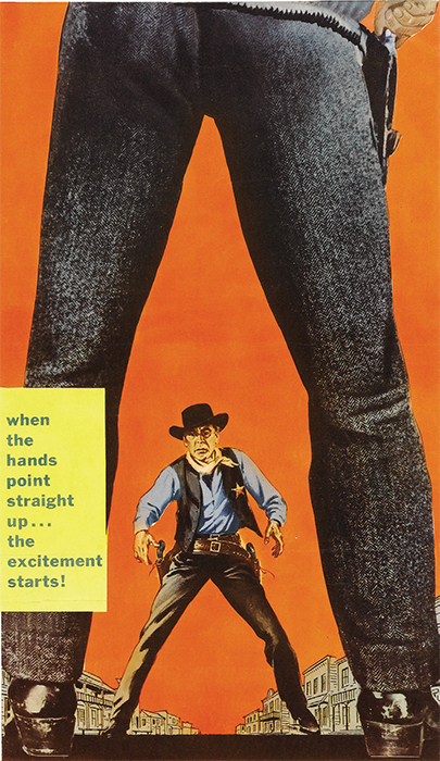 Detail from a poster for Fred Zinnemann’s High Noon, 1952.