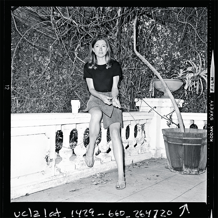 Joan Didion, Los Angeles, 1970. Los Angeles Times Photographic Archive, UCLA Library; © Regents of the University of California.