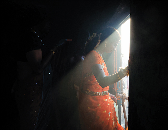A hijra at the Koovagam festival, Tamil Nadu, India, 2013. Karthi Kn Raveendiran/Flickr