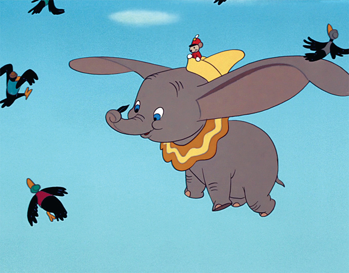 Still from Walt Disney’s Dumbo, 1941. © Walt Disney Productions.