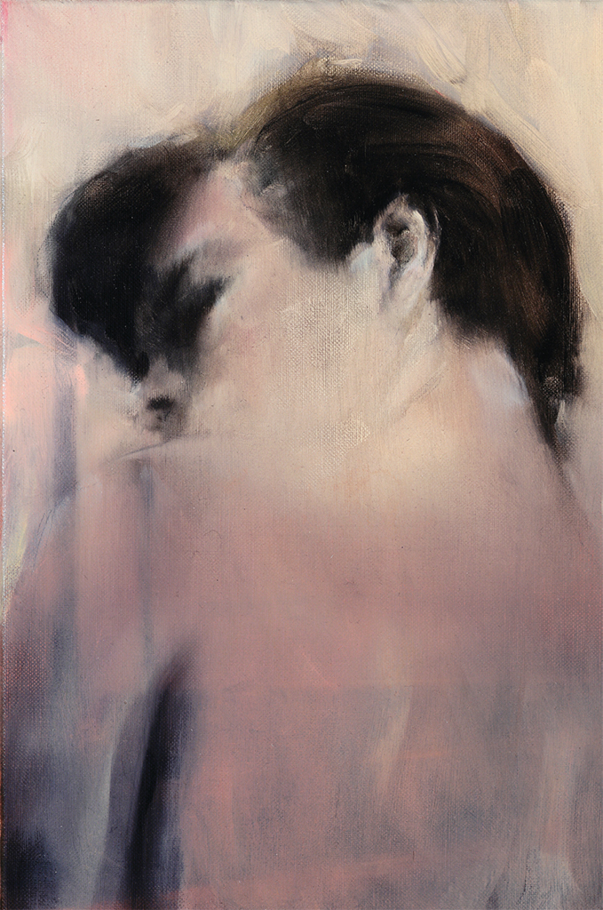 Paul P., Untitled (detail), 2010, oil on canvas, 13 3/4 × 10 5/8". Courtesy Maureen Paley, London.