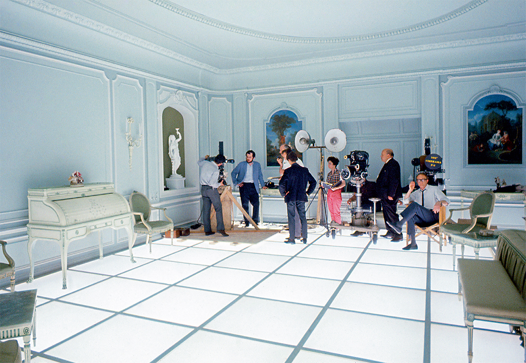 Stanley Kubrick shooting the final scenes of his 2001: A Space Odyssey, 1968.From the Making of Stanley Kubrick’s ‘2001: A Space Odyssey’ (Taschen, 2015), © Stanley Kubrick Archives/Taschen/Turner Entertainment Co.