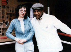 Joyce Carol Oates and Mike Tyson in 1986
