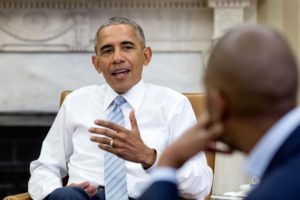President Barack Obama and Ta-Nehisi Coates. Photo: Pete Souza / White House