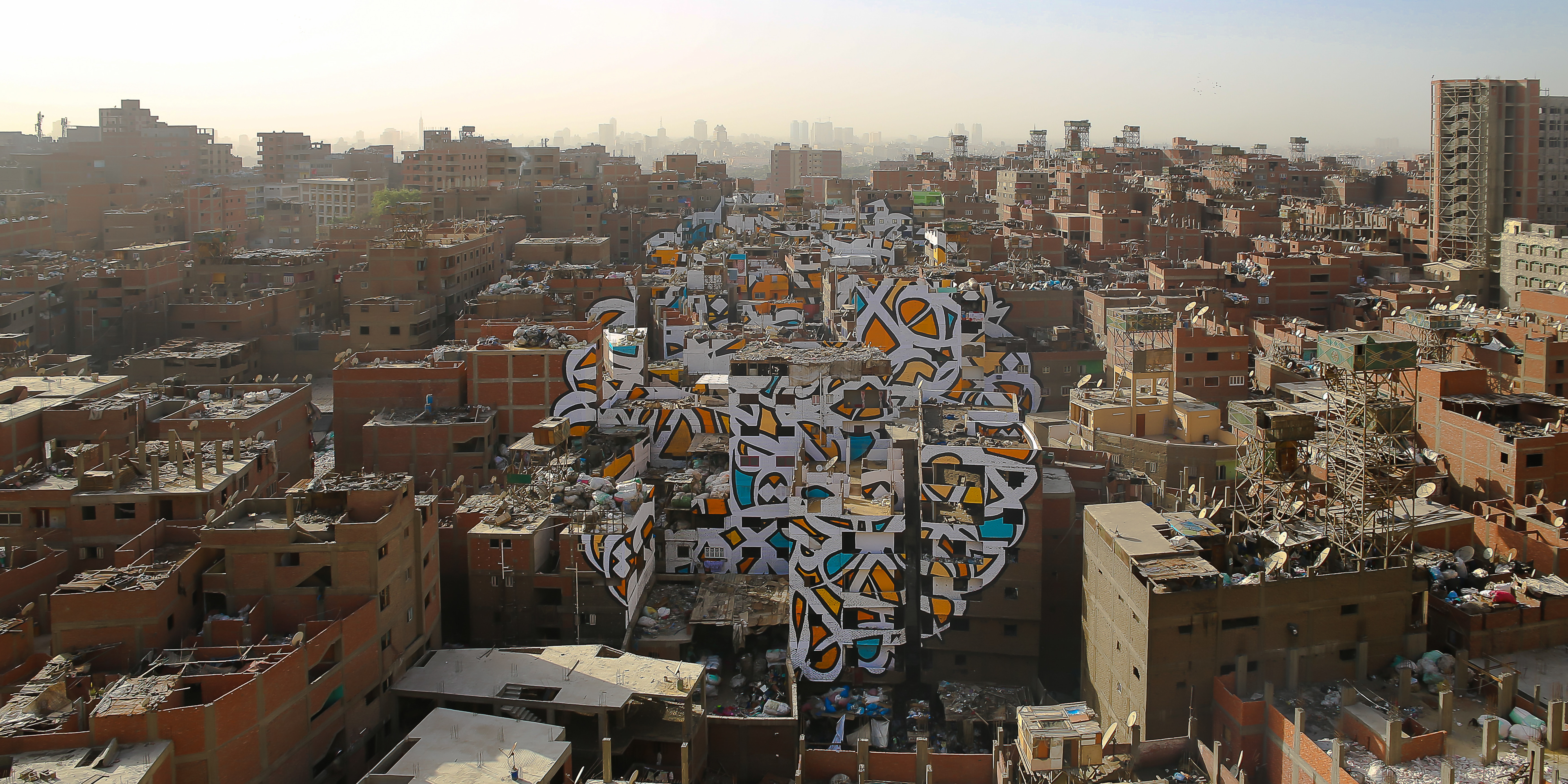 el Seed's Perception mural (detail). Photo: Ouahid Berrehouma/Mahdi Khmili.