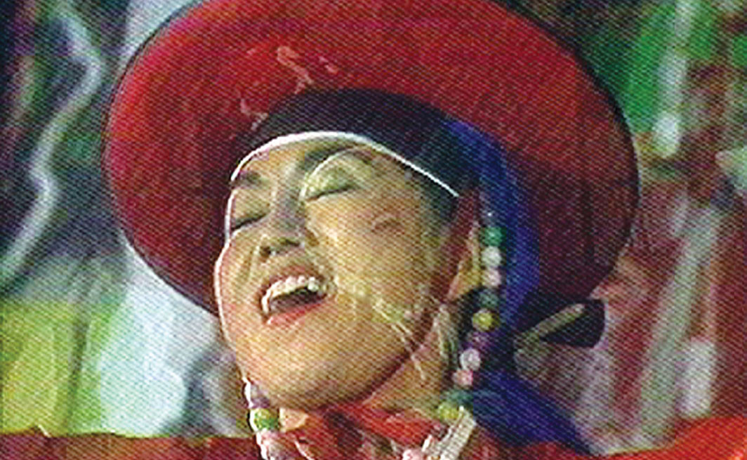 Nam June Paik, Bye Bye Kipling, 1986, video, color, sound, 30 minutes 32 seconds. © Estate of Nam June Paik, Courtesy Electronic Arts Intermix (EAI), New York