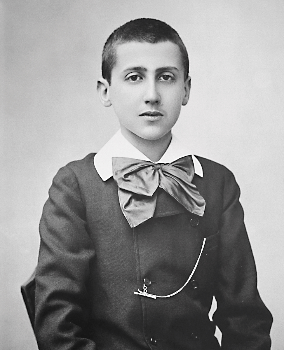 Marcel Proust, 1887.