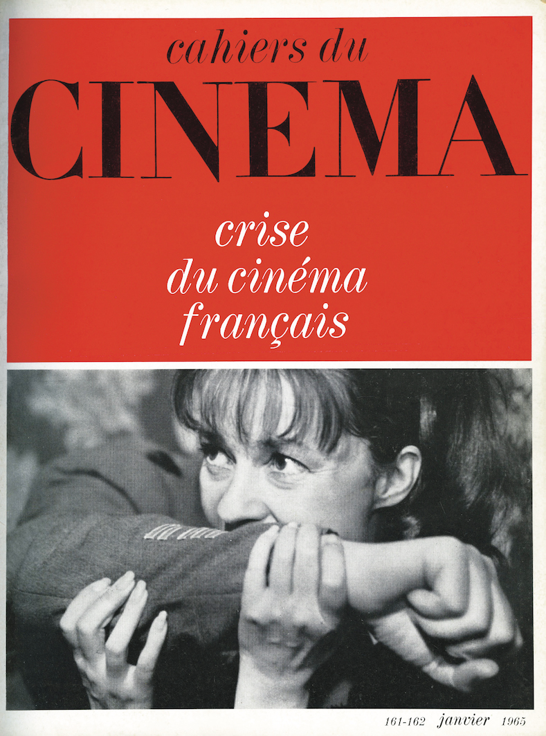 Cover of Cahiers du Cinéma, January 1965.