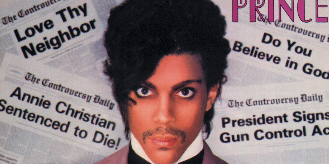 Cover of Prince's Controversy (Warner Bros. Records, 1981).