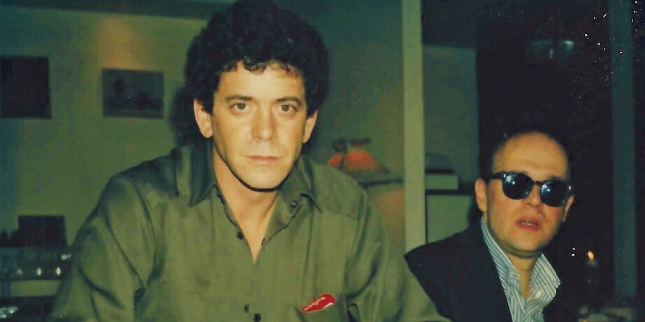 Lou Reed and Robert Quine, ca. 1981. Courtesy Sylvia Reed