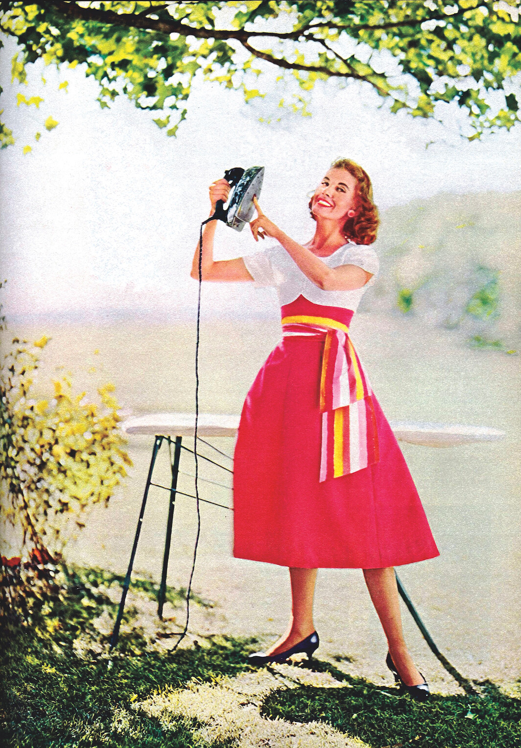 Illustration from Woman’s Day Magazine (February 1957).